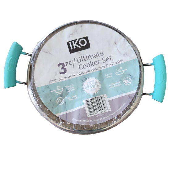 4.5 Quart Dutch Oven 3 pc Set NWT - Picture 3 of 4